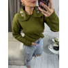 Sweter khaki Pieces